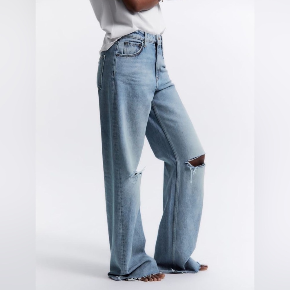 Zara 90s wide leg jeans size EUR 36 / US 27 / 4